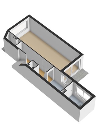 Floorplan - Hubert Duyfhuysstraat 70, 3553 VX Utrecht